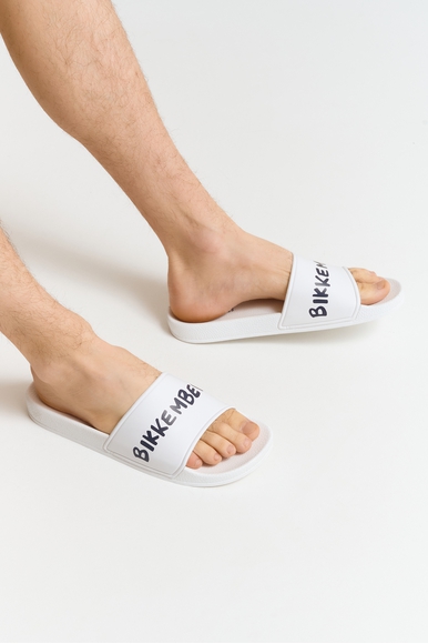 Мужские белые шлепанцы Bikkembergs BKK3MSR03 купить в интернет-магазине Bestelle фото 6