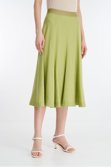 Зелёная юбка миди Caterina Leman SA8298-202 купить в интернет-магазине Bestelle фото 2