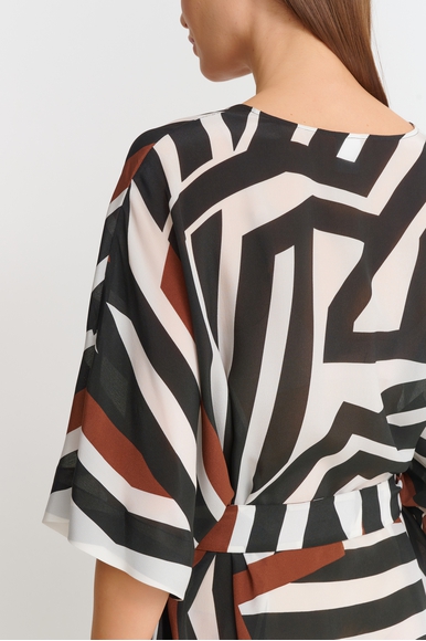 Длинное платье с короткими рукавами Max Mara Leisure WARREN 2516221069 купить в интернет-магазине Bestelle фото 5