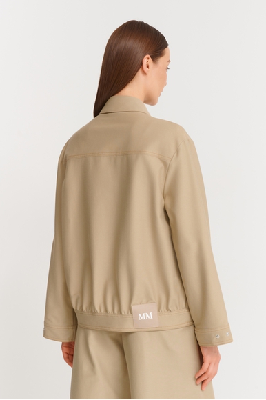 Женский песочный жакет  MM by MaxMara LEPRE 251691101 купить в интернет-магазине Bestelle фото 2