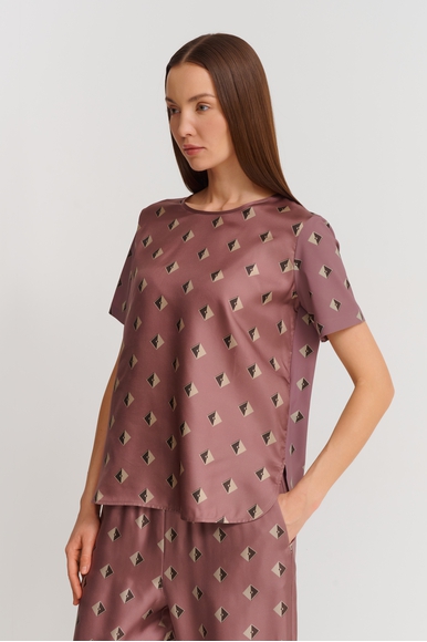 Блузка с коротким рукавом MM by MaxMara LINA 251694108 купить в интернет-магазине Bestelle фото 2