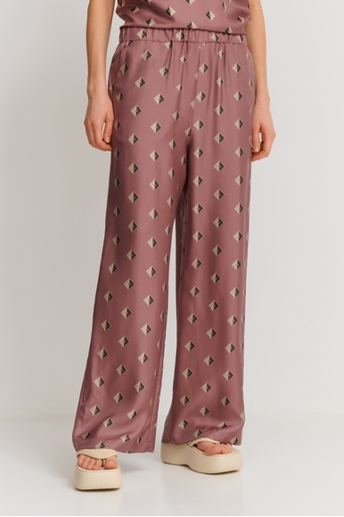 Женские широкие шелковые брюки MM by MaxMara BOA 251613102 купить в интернет-магазине Bestelle фото 1