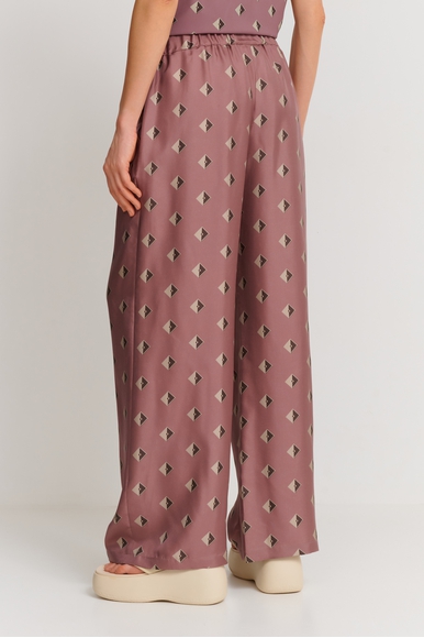 Женские широкие шелковые брюки MM by MaxMara BOA 251613102 купить в интернет-магазине Bestelle фото 2