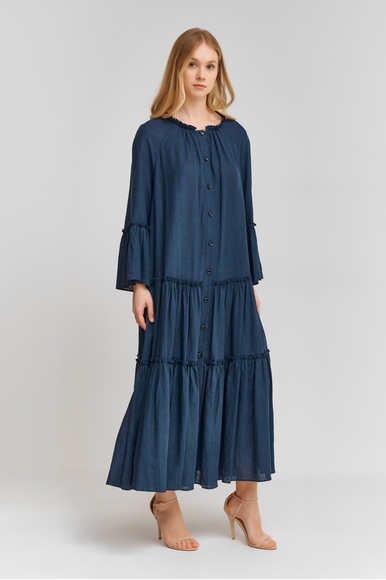 Длинное синее платье  BALLANTYNE BLD171 UVI09 купить в интернет-магазине Bestelle фото 1