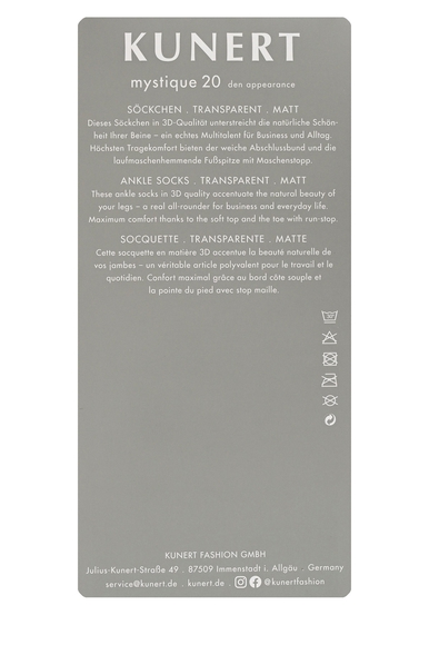  Носки  20 den Kunert 110152000 купить в интернет-магазине Bestelle фото 2