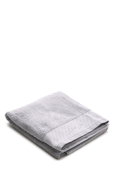 Набор из 5 светло-серых полотенец 55x105, 100x150, 38x59 см LIU JO LB933B купить в интернет-магазине Bestelle фото 6