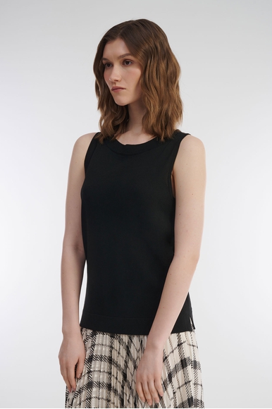Женский чёрный топ  Caterina Leman S2570 купить в интернет-магазине Bestelle фото 2