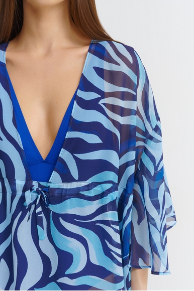 Пляжная синяя туника  Gottex 25WD611 купить в интернет-магазине Bestelle фото 5