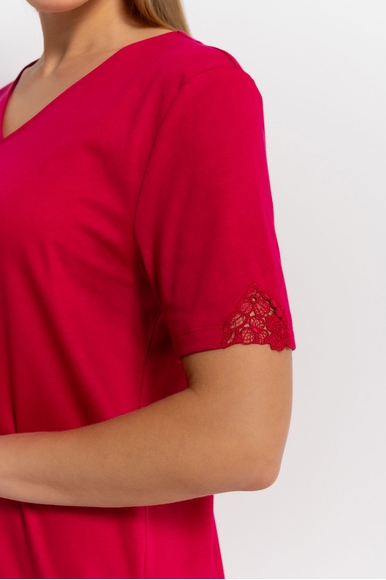 Женская хлопковая сорочка миди Hanro 074943 купить в интернет-магазине Bestelle фото 3
