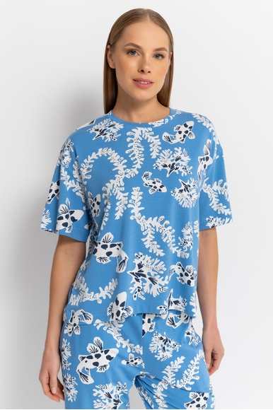  Женская домашняя футболка  Mey 17746 купить в интернет-магазине Bestelle фото 1