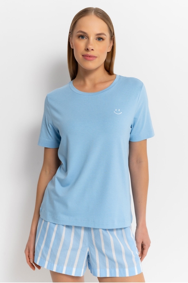  Женская домашняя футболка  Mey 17759 купить в интернет-магазине Bestelle фото 1