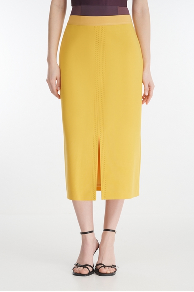 Жёлтая юбка-карандаш Caterina Leman SA8290-200 купить в интернет-магазине Bestelle фото 3