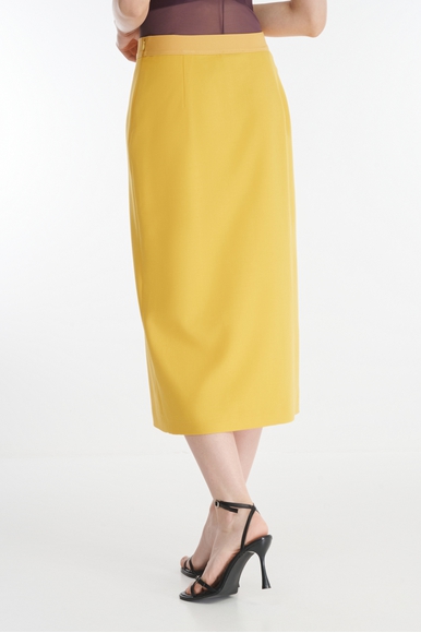 Жёлтая юбка-карандаш Caterina Leman SA8290-200 купить в интернет-магазине Bestelle фото 2