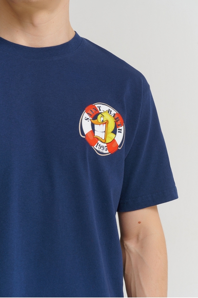  Мужская хлопковая футболка  MC2 Saint Barth TSHIRTMAN купить в интернет-магазине Bestelle фото 4