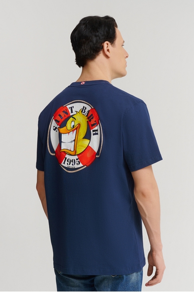  Мужская хлопковая футболка  MC2 Saint Barth TSHIRTMAN купить в интернет-магазине Bestelle фото 2