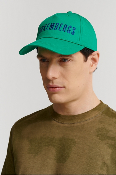 Зелёная бейсболка  Bikkembergs BKCP01099T купить в интернет-магазине Bestelle фото 1