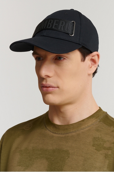 Чёрная мужская бейсболка  Bikkembergs BKCP01042T купить в интернет-магазине Bestelle фото 1
