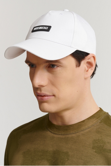 Белая бейсболка  Bikkembergs BKCP01047T купить в интернет-магазине Bestelle фото 1