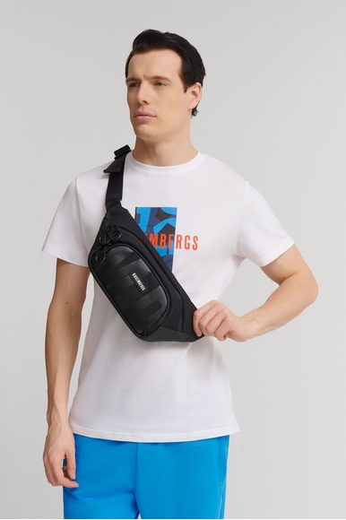 Мужская чёрная сумка  Bikkembergs BKBO00537T купить в интернет-магазине Bestelle фото 1