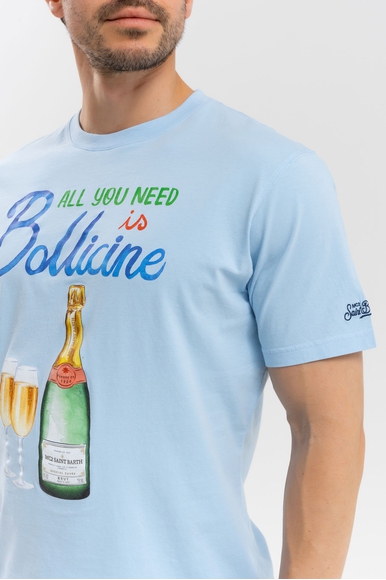  Мужская хлопковая футболка  MC2 Saint Barth TSHIRTMAN купить в интернет-магазине Bestelle фото 4
