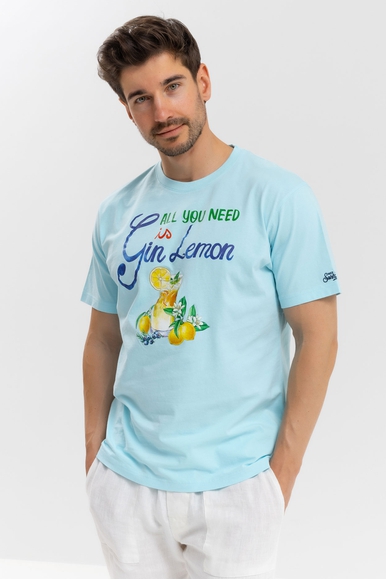  Мужская хлопковая футболка  MC2 Saint Barth TSHIRTMAN купить в интернет-магазине Bestelle фото 1