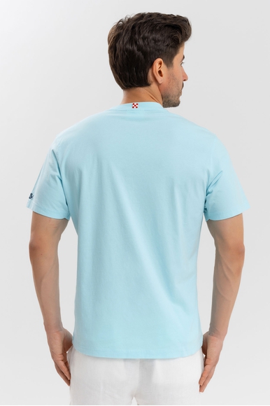  Мужская хлопковая футболка  MC2 Saint Barth TSHIRTMAN купить в интернет-магазине Bestelle фото 2
