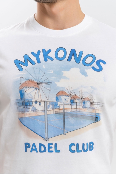  Мужская хлопковая футболка  MC2 Saint Barth TSHIRTMAN купить в интернет-магазине Bestelle фото 4