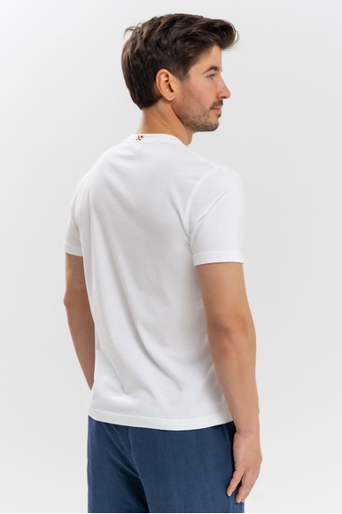  Мужская хлопковая футболка  MC2 Saint Barth TSHIRTMAN купить в интернет-магазине Bestelle фото 2
