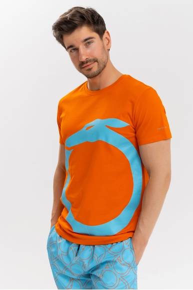  Мужская хлопковая футболка  Trussardi TRU2MTS01 купить в интернет-магазине Bestelle фото 1