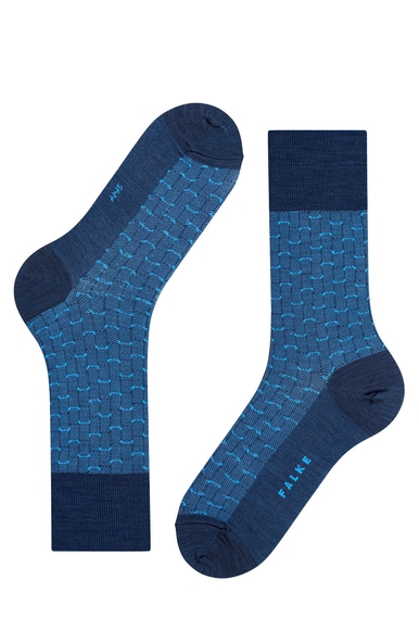 Носки мужские синие Airport Special Edition FALKE 12424 купить в интернет-магазине Bestelle фото 4