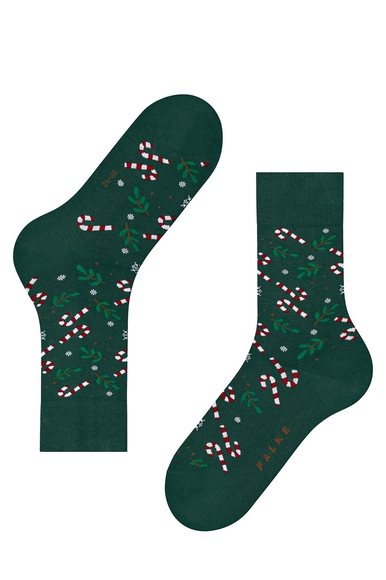 Носки мужские зелёные с рисунком FALKE 12531 купить в интернет-магазине Bestelle фото 4