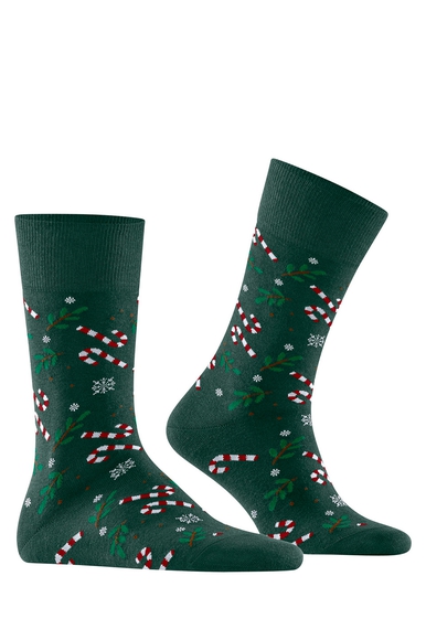 Носки мужские зелёные с рисунком FALKE 12531 купить в интернет-магазине Bestelle фото 3