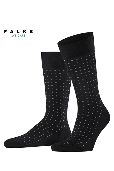 Носки мужские черные Polished Dot FALKE 12573 купить в интернет-магазине Bestelle фото 1