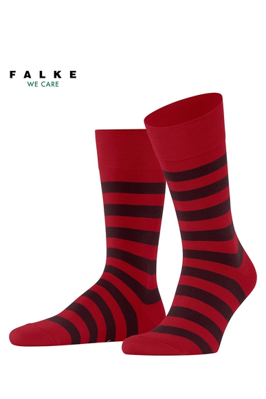 Носки мужские красные Sensitive Mapped Line FALKE 12589 купить в интернет-магазине Bestelle фото 1