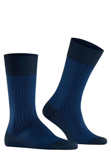 Носки мужские синие Oxford Stripe FALKE 13379 купить в интернет-магазине Bestelle фото 3