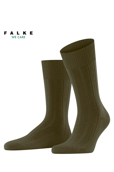 Носки мужские зелёные Lhasa Rib FALKE 14405 купить в интернет-магазине Bestelle фото 1