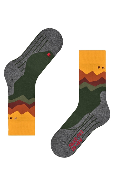 Носки мужские зелёные TK2 Explore FALKE Sport 16193 купить в интернет-магазине Bestelle фото 4