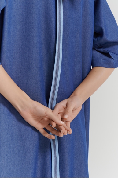  Длинное платье с декором  Daniela Drei 1622 купить в интернет-магазине Bestelle фото 3