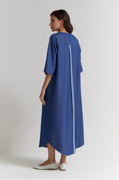  Длинное платье с декором  Daniela Drei 1622 купить в интернет-магазине Bestelle фото 2