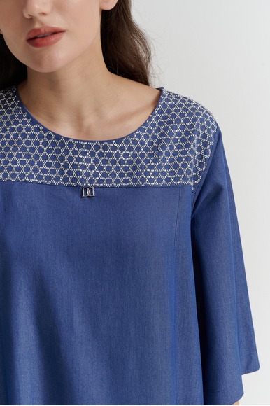  Длинное платье с декором  Daniela Drei 1622 купить в интернет-магазине Bestelle фото 4