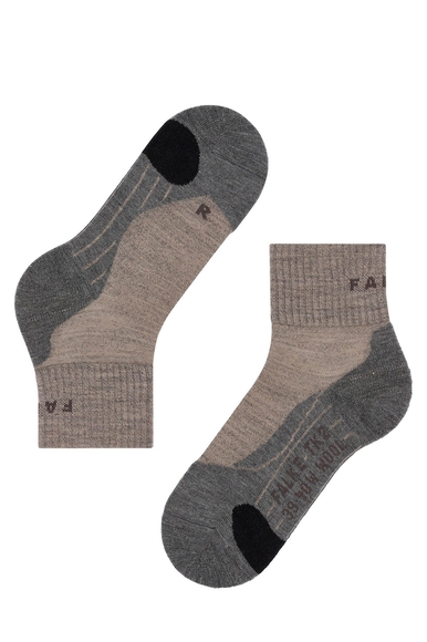 Носки женские бежевые TK2 Explore Wool Short FALKE Sport 16328 купить в интернет-магазине Bestelle фото 4