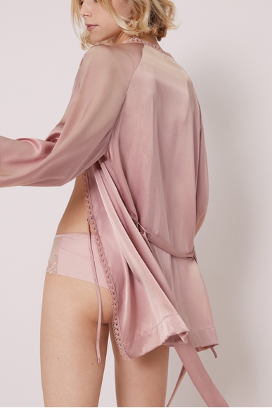  Кружевной шелковый халат  Simone Perele 16K980 купить в интернет-магазине Bestelle фото 5