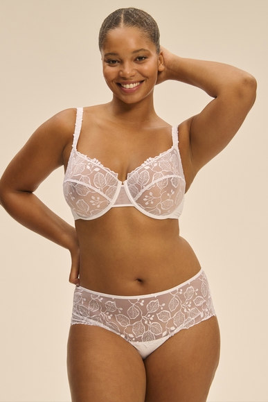 Женские белые трусы-хипстеры Simone Perele 13L630 купить в интернет-магазине Bestelle фото 6