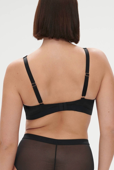 Кружевной черный бюстгальтер-топ с мягкими чашками Simone Perele 1D3309 купить в интернет-магазине Bestelle фото 2