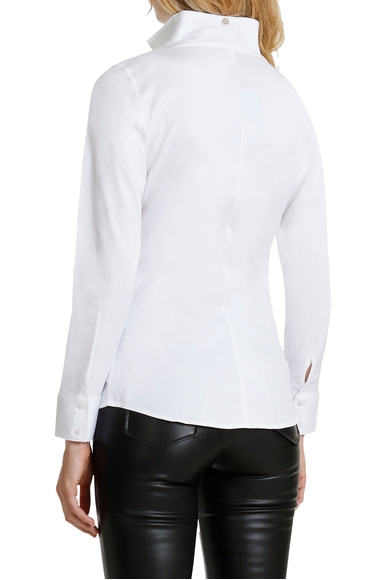  Белая блузка с длинным рукавом  Camicissima MARGARETSSP07 купить в интернет-магазине Bestelle фото 3