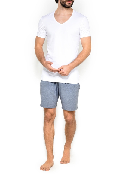 Домашнии серые шорты Derek Rose 3559-MARL001CHA купить в интернет-магазине Bestelle фото 3