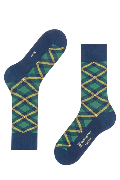 Носки мужские синие Tartan Burlington 21084 купить в интернет-магазине Bestelle фото 3