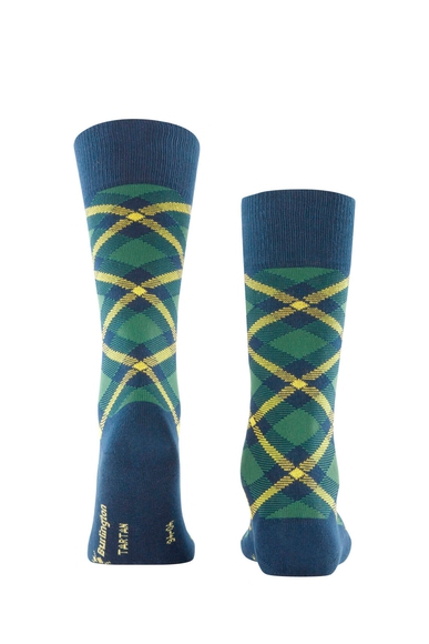 Носки мужские синие Tartan Burlington 21084 купить в интернет-магазине Bestelle фото 2