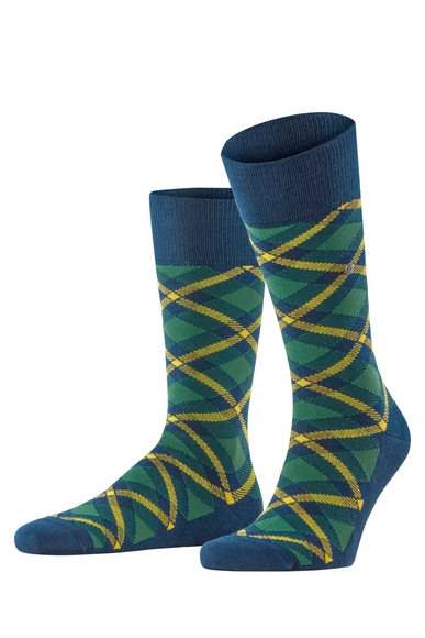 Носки мужские синие Tartan Burlington 21084 купить в интернет-магазине Bestelle фото 1