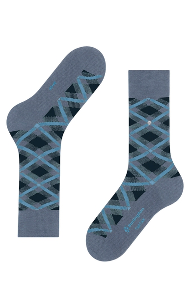 Носки мужские синие Tartan Burlington 21084 купить в интернет-магазине Bestelle фото 3
